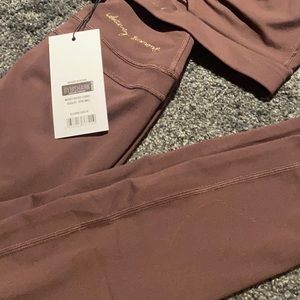 NWT Whitney Simmons x gymshark chocolate leggings